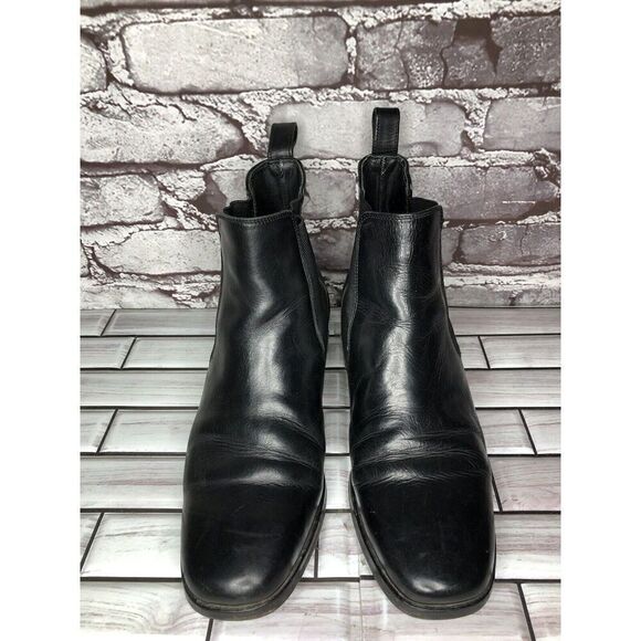 Melvin & Hamilton Suzy Black Leather Chelsea Pull On Boots Women Sz 38EU/7.5M US - Picture 12 of 16